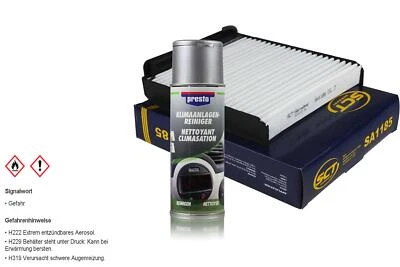 SCT Innenraum-Filter SA 1185+Presto Klima-Reiniger   - Bild 1 von 4