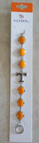 TENNESSEE VOLUNTEERS Bracelet  Toggle 7 Inches Sandol New Cover