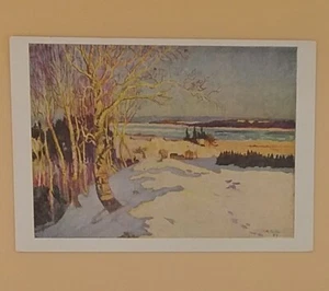 Miniature Print - 'On The St. Lawrence' By Maurice Cullen, #3 - Bild 1 von 2