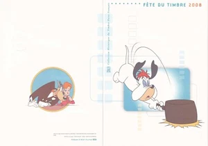 Philatelistisches Dokument 1. Tag 01- 2008 Briefmarkenfest Droopy Tex Avery - Bild 1 von 2