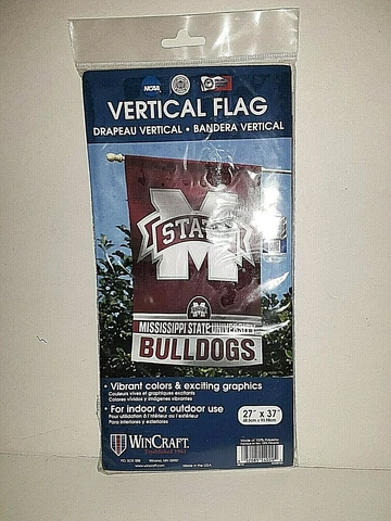 Mississippi State Bulldogs NCAA Vertical Banner 27" x 37" Cover