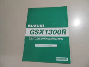 Ergänzung Werkstatthandbuch (Heft)  Suzuki GSX 1300 R K2 Hayabusa Modellj. 2002 - Bild 1 von 6