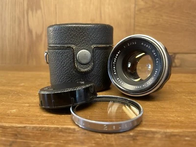 Near Mint Pentax Auto Takumar 55mm F/2 Early Model Standard Lens M42 /Japan - Image 1 of 4