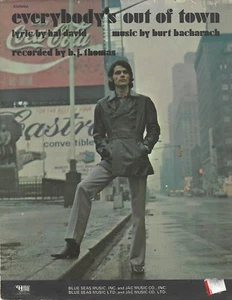 EVERYBODY'S OUT OF TOWN BY BACHARACH - Picture 1 of 1