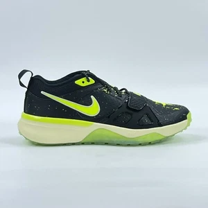Nike Air Zoom Diamond Elite Turf 'Black Volt' FV6100-001 Baseball size 9.5 - Picture 1 of 7