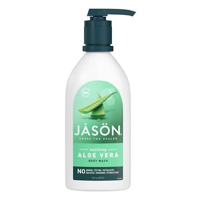 Jason Natural Products Body Wash Pure Soothing Aloe Vera 30 Oz