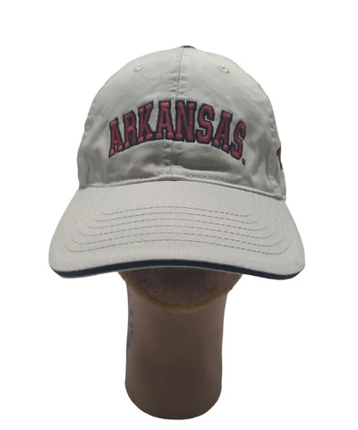 Arkansas Razorbacks Legacy Mascot Adjustable Khaki Hat Cover