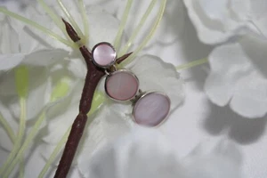 Multi Round Shell Sterling Silver Pendant - Picture 1 of 5