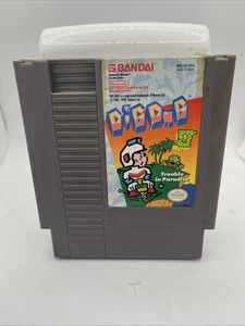 Dig Dug II: Trouble in Paradise (Nintendo NES) Authentic Cart Only Working - Picture 1 of 10
