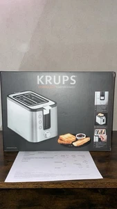 Krups KH442D Control Line Premium Tostadora, Acero Inoxidable, 850 W, 23.6x32.4×20.2 cm - Imagen 1 de 4
