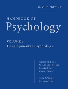 Handbook of Psychology: Volume 6: Developmental Psychology, Irving B. Weine ... - Picture 1 of 1