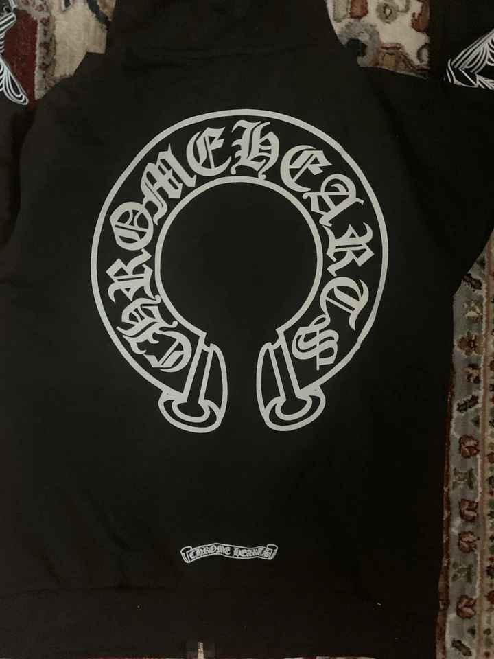 Moletom com capuz masculino Chrome Hearts tamanho - Imagem 1 de 3