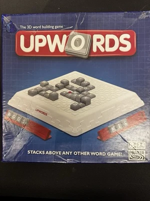 Upwords.  3d Word Building Board Game By Parker. Fun For All The Family - Image 1 of 4