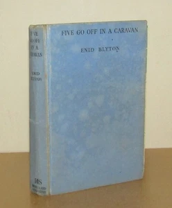 Enid Blyton - Five Go Off in a Caravan - 1st/1st (1946 Hodder First Edition) - Picture 1 of 9