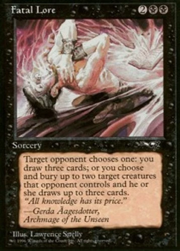 Fatal Lore - Alliances # MTG Magic The Gathering - Image 1 of 1
