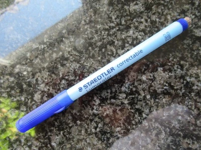 STAEDTLER Lumocolor® correctable 305, 1,0mm Schreibfarbe blau Neu - Bild 1 von 2