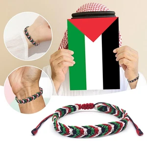 *1*Palestine Bracelets Bracelet Country HandmadeFriendship Bracelets - Picture 1 of 9