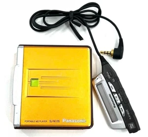 Panasonic MD Walkman SJ-MJ35 Portable MD Player with Mini Disc USED working - Picture 1 of 10