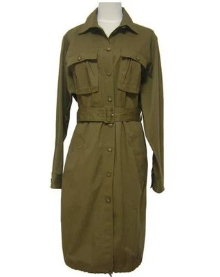 Unused Jean Paul Gaultier Femme Cotton Shirt Dress One Piece Women Size 46 - Image 1 of 3