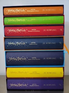 Harry Potter Gift Edition Books 1-7 Hardcover Slipcase Set 2015-2017 1stED/Print - Picture 1 of 23