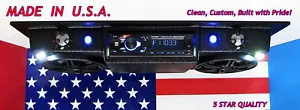 UTV Golf Cart Radio Overhead Console Stereo ROOF MOUNT BLUETOOTH SOUNDBAR - Bild 1 von 8