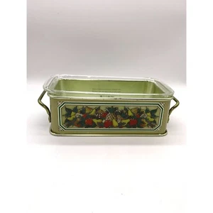 Vintage Pyrex Backform mit Teleflora Metallhalter 1981 Küchendeko - Bild 1 von 5