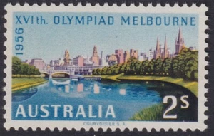 1956 2/- OLYMPIC GAMES - MINT UNHINGED (A25658B) - Picture 1 of 1