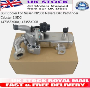 EGR Kühler für Nissan NP300 Navara D40 Pathfinder Cabstar 2,5DCI UK LAGER - Bild 1 von 6