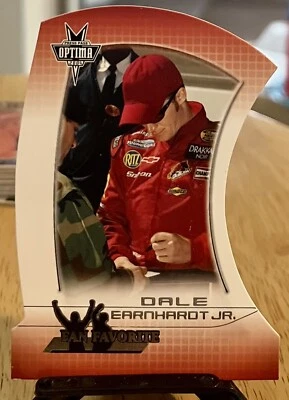 2004 Press Pass Optima #FF4 Dale Earnhardt Jr Die Cut Fan Favorite NASCAR - Image 1 of 2