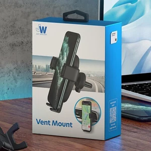 Just Wireless Magnetische Autohalterung MagSafe Geräte Android Handy iPhone Schwarz NEU - Bild 1 von 2