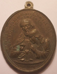 Médaille Religieuse, Marie, 19° siècle !! - Picture 1 of 2
