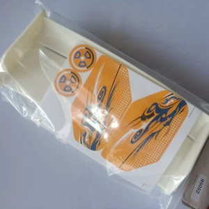 baja 5b wing white nylon color rear spoiler for HPI KM Rovan - Picture 1 of 1