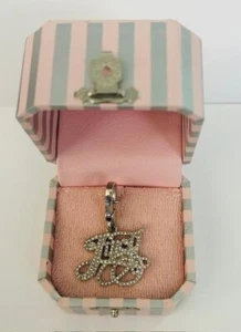 JUICY COUTURE "PAVE JUICY CHARM" W/ BOX #YJRU4056 - Picture 1 of 5