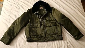 De colección RARO Butwin Para Hombre Verde Oliva 42 Estilo Bombardero - Imagen 1 de 6
