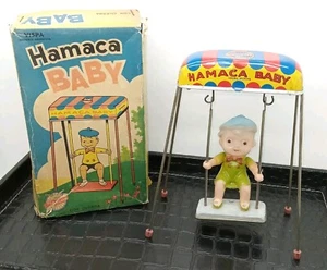 Vintage Toy Hamaca Baby Halcon Vispa, Rope, On String, With Box, Argentina - Picture 1 of 20