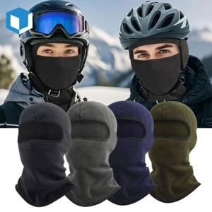 Winter Balaclava Ski Full Face Mask Windproof Fleece Neck Warm for Cold Weather - Picture 1 of 22