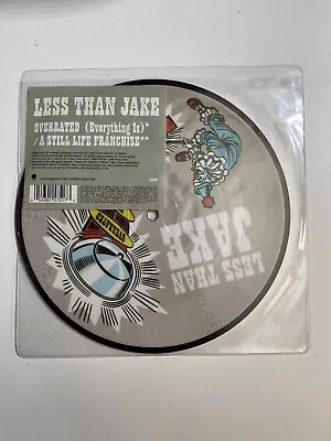 Less Than Jake - Overrated   7" Picture Disc Vinyl - Image 1 of 2