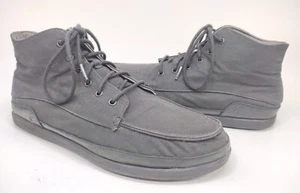 Botas Olukai Nalukai Kapa para hombre talla 11 M lona negra 5" - Imagen 1 de 12