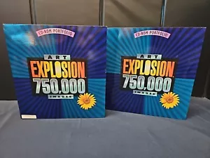 Art Explosion 750,000 Images For Mac And Windows | 48 CD Set w/2 Volume Catalogs - Picture 1 of 12