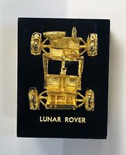 Vtg Apollo LUNAR ROVER Lucite Paperweight Moon Buggy 1970s Space Travel NASA