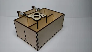Slot car track / pit caddy box - Picture 1 of 7