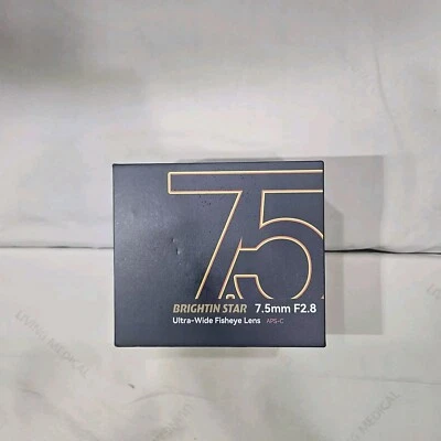 Brightin Star 7.5mm f/2.8 APS-C Lens for Canon RF-Mount Fisheye Lens - Image 1 of 4