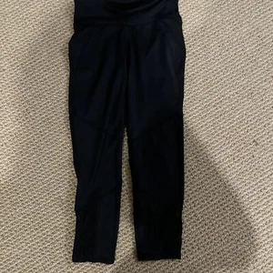 Gap Kids Girls Size XS Black Mesh Leggings - Picture 1 of 4