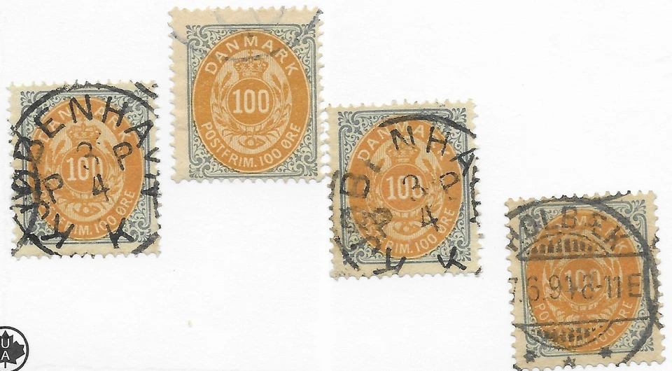 Dinamarca #34 Usado ELIGE CUALQUIER SOLO GATO VALOR $60.00ea Foto 1 de 1