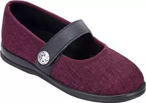 Cosyfeet Damenschuh Koryl breite Passform 6E Breite 5 Farben UK Größe 3 bis 9 geräumig - Bild 1 von 27