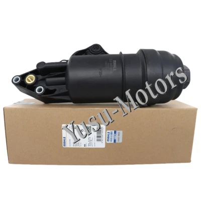 Mahle Engine Oil Filter Housing For VW Audi A4 A5 A6 A7 A8 Q5 Q7 S4 06E115405K - Image 1 of 4