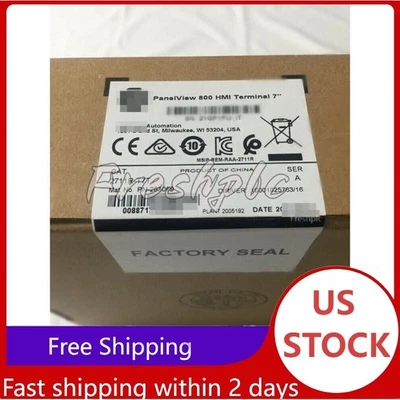 2711R-T7T PANELVIEW 800 7-INCH HMI TERMINAL 2711R-T7T 1pcs - Image 1 of 4