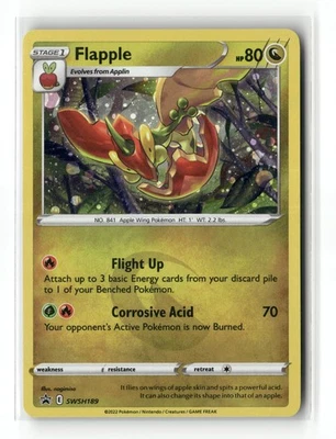 Flapple cosmos Holo Promo SWSH: Sword & Shield Promo Cards SWSH189 NM - Image 1 of 2