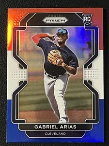 Panini Prizm #70 Gabriel Arias RC 2022 rojo/blanco/azul Prizm Cleveland Guardians - Imagen 1 de 2