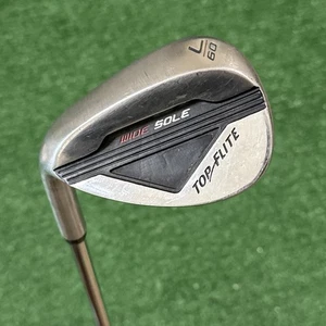 Top Flite Wide Sole 60* Lob Wedge, Regular Steel, 35", LEFT HANDED - Picture 1 of 9